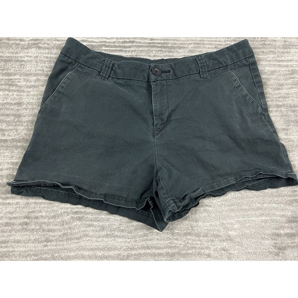 BCG Shorts‎ Womens 8 Black Chino Cotton Blend - Picture 3 of 12